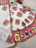 Launching New Đěsigner Navratri Look Heavy Moss Satin Silk Gwon & Dupatta Set*