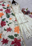 Launching New Đěsigner Party Wear Look Heavy Cinon Silk Top Sarara & Dupatta Set