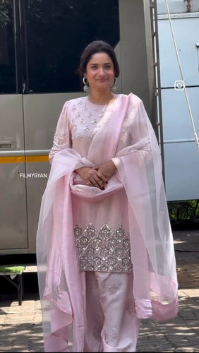 Presenting New Pure Natural Crep Satin Top&Farshi&Dupatta Set Fully Stitched Ready To Wear 🔥😍🥰*