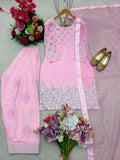 Presenting New Pure Natural Crep Satin Top&Farshi&Dupatta Set Fully Stitched Ready To Wear 🔥😍🥰*