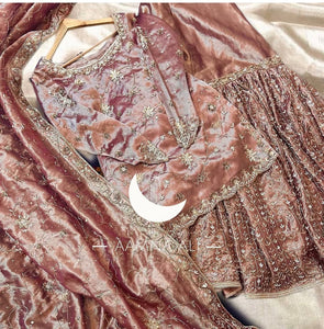 Presenting New Zimmy-Chu Silk Top-Sarara and Dupatta Set Fully Stitched Ready To Wear 🔥😍🥰*