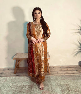 Presenting New Zimmy-Chu Silk Top-Pent and Dupatta Set Fully Stitched Ready To Wear