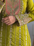 Presenting New Cinon Top-Pent and Dupatta Set Fully Stitched Ready To Wear