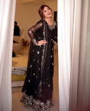 Presenting New Collection Heavy Fox Georgett Gown -Pent  Dupatta Set Fully Stitched Ready To Wea