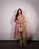 Presenting New  Pure Zimmy Cho Gwon Pent and Dupatta Set Fully Stitched Ready To Wear