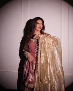 Presenting New  Pure Zimmy Cho Gwon Pent and Dupatta Set Fully Stitched Ready To Wear