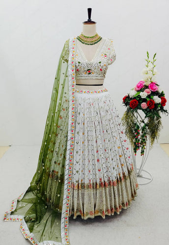 Launching New Real Modling Lehenga Choli With Dupatt Set