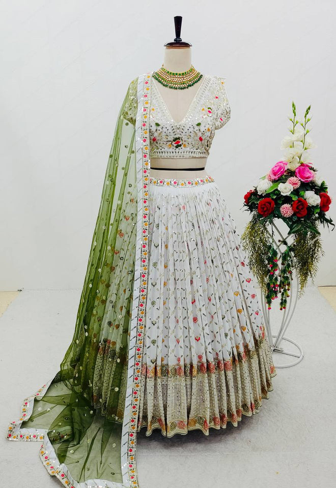 Launching New Real Modling Lehenga Choli With Dupatt Set