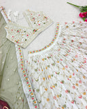 Launching New Real Modling Lehenga Choli With Dupatt Set
