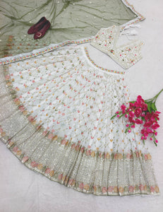 Launching New Real Modling Lehenga Choli With Dupatt Set