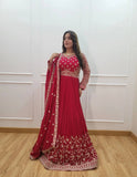 Presenting New Wedding Gown -Pent  Dupatta Set Fully Stitched Ready To Wear