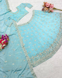 Launching New Disin Anarkali Lehenga Choli With Dupatt Set*👗👈