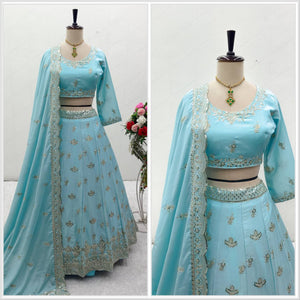 Launching New Disin Anarkali Lehenga Choli With Dupatt Set*👗👈