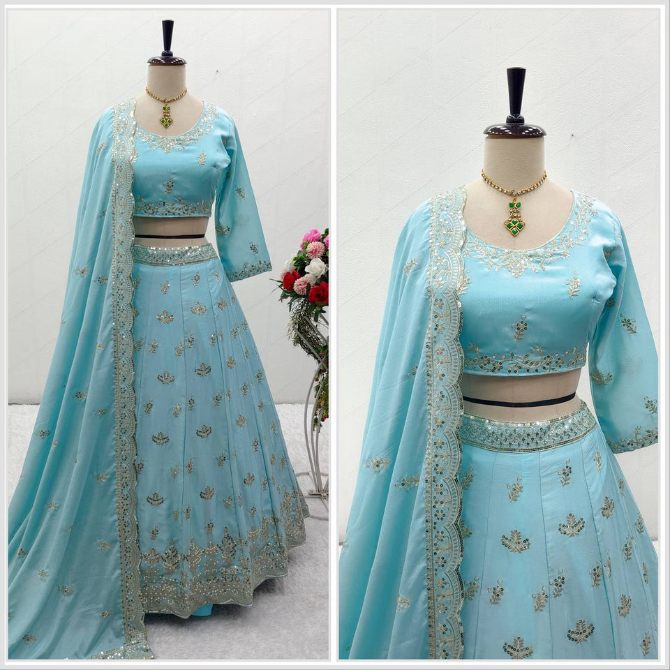 Launching New Disin Anarkali Lehenga Choli With Dupatt Set*👗👈