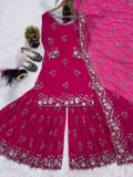 Top And Sharara With Dupatta