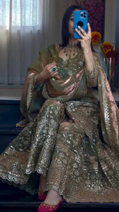 Launching New Designer Party Wear Look Top , Sharara Plazzo and Dupatta