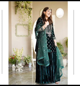PRESENTING NEW STITCHED COLLECTION TOP WITH BOTTOM WITH DUPATTA SET*