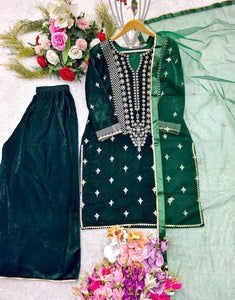 PRESENTING NEW STITCHED COLLECTION TOP WITH BOTTOM WITH DUPATTA SET*