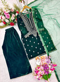PRESENTING NEW STITCHED COLLECTION TOP WITH BOTTOM WITH DUPATTA SET*