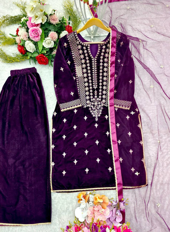 PRESENTING NEW STITCHED COLLECTION TOP WITH BOTTOM WITH DUPATTA SET*💗👌