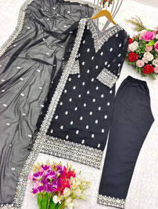 Launching New Disine Top-Plazzo With Dupatt Set*