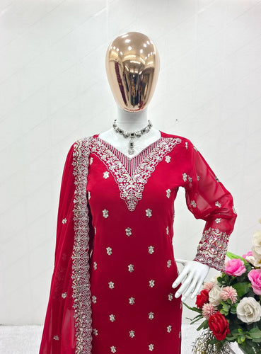 Launching New Disine Top-Plazzo With Dupatt Set*