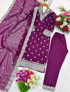 Launching New Disine Top-Plazzo With Dupatt Set*