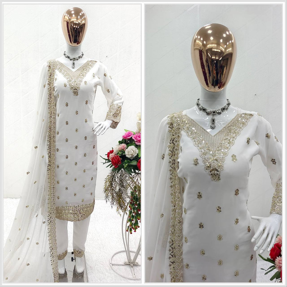 Launching New Disine Top-Plazzo With Dupatt Set*