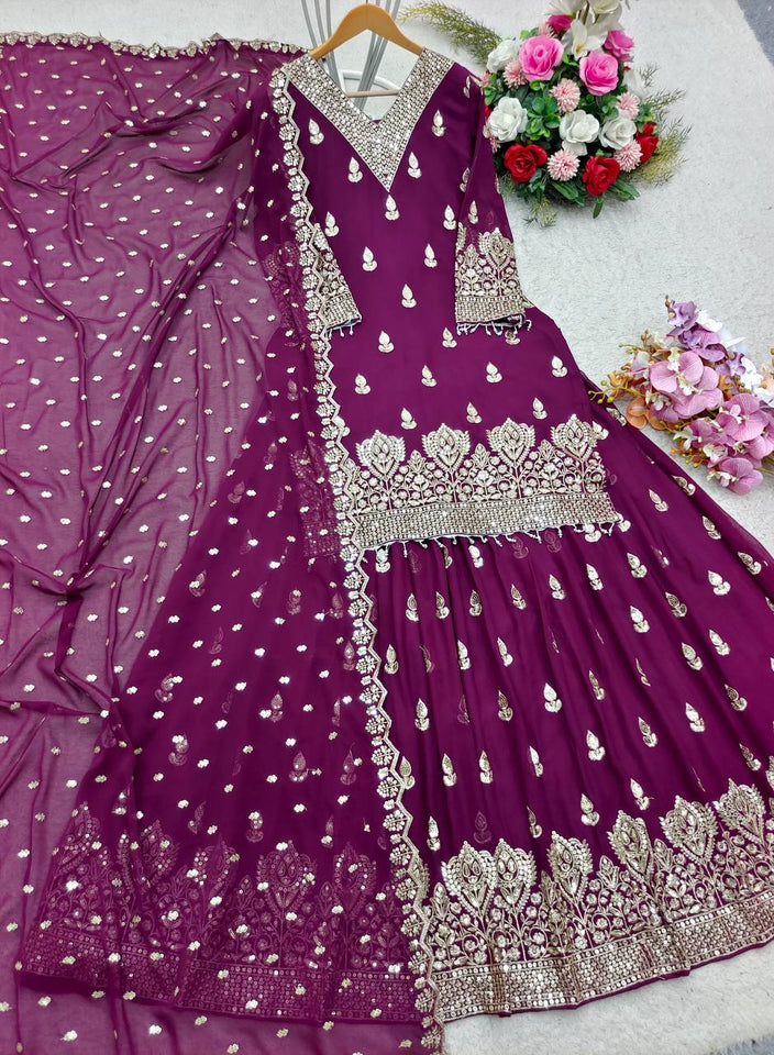 Launching New Disine Top-Lehenga With Dupatt Set