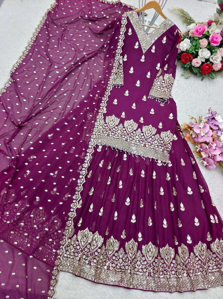 Launching New Disine Top-Lehenga With Dupatt Set