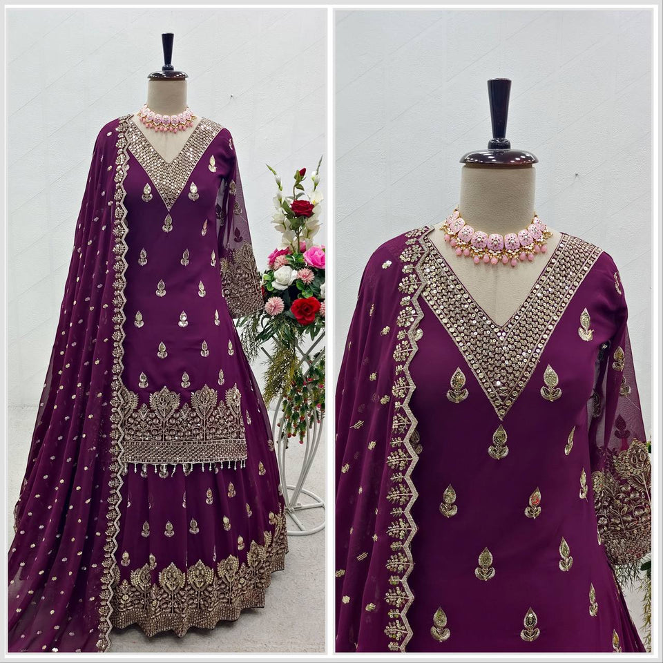 Launching New Disine Top-Lehenga With Dupatt Set