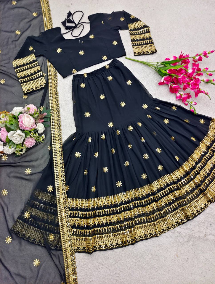 Launching New Disine Choli-Lehenga With Dupatt Set*