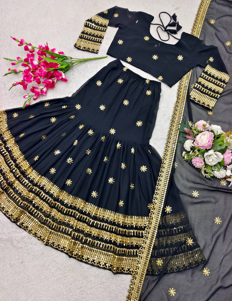 Launching New Disine Choli-Lehenga With Dupatt Set*