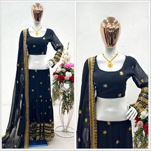 Launching New Disine Choli-Lehenga With Dupatt Set*