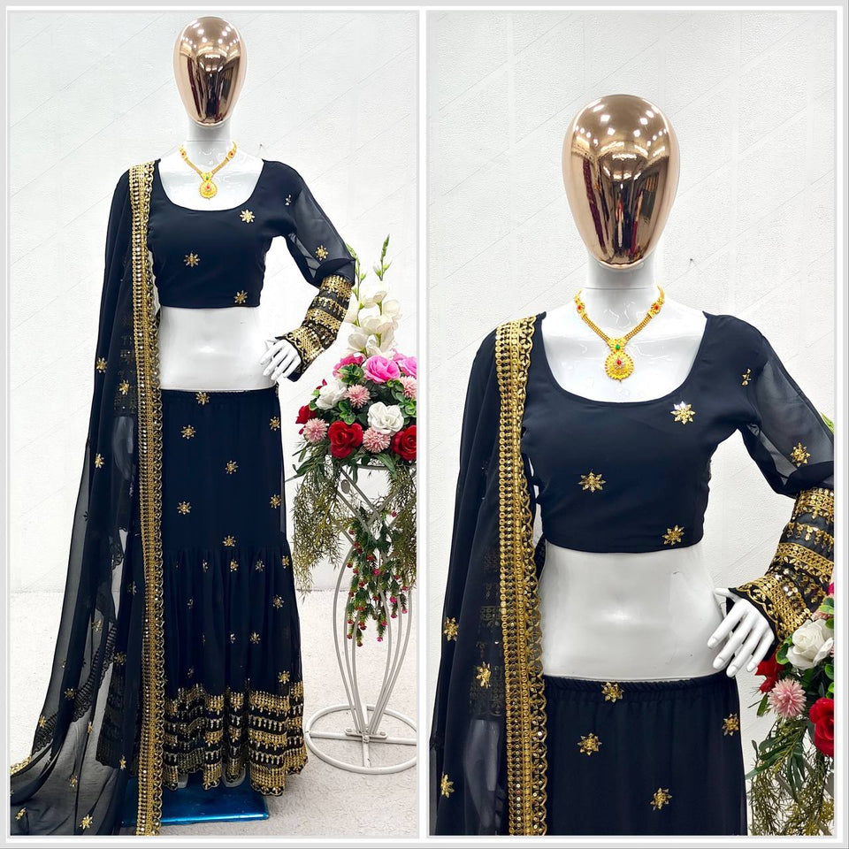 Launching New Disine Choli-Lehenga With Dupatt Set*