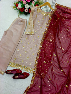 Launching New Disine Top-Plazzo With Dupatt Set