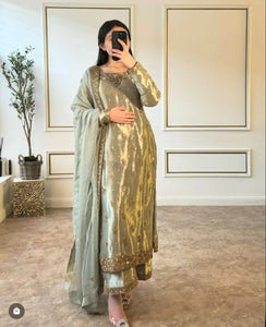 Launching New Disine Top-Plazzo With Dupatt Set*