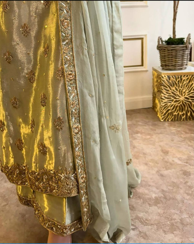 Launching New Disine Top-Plazzo With Dupatt Set*