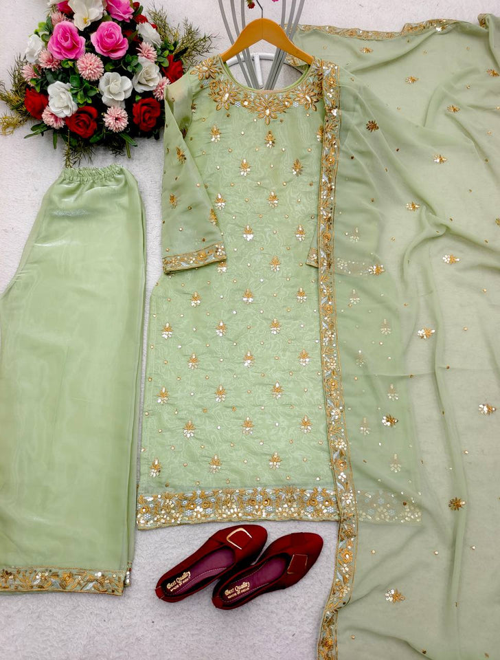 Launching New Disine Top-Plazzo With Dupatt Set*