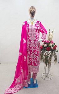 Launching New Disine Top-Sarara With Dupatt Set*