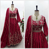 Launching New Silk Đěsigner Gwon With  Dupatt Set*👗👈