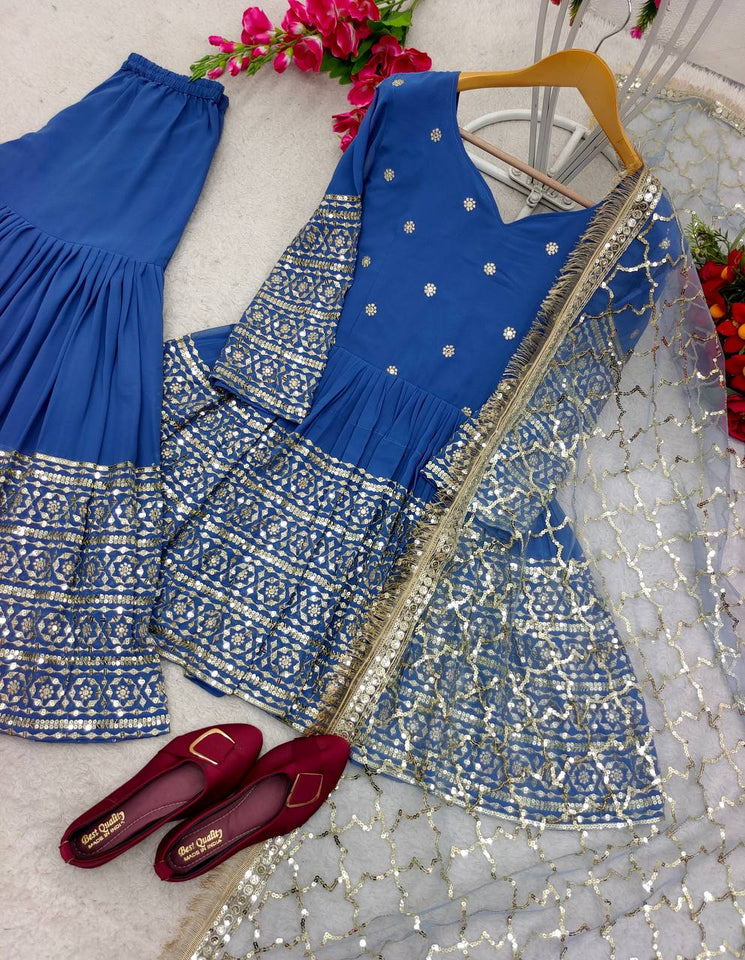 Launching New Disine Kediya-Sarara With Dupatt Set