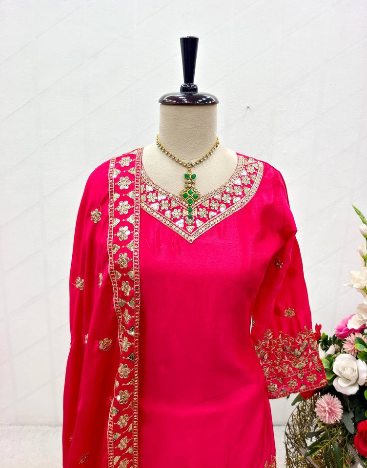 Launching New Disine Top-Sarara With Dupatt Set
