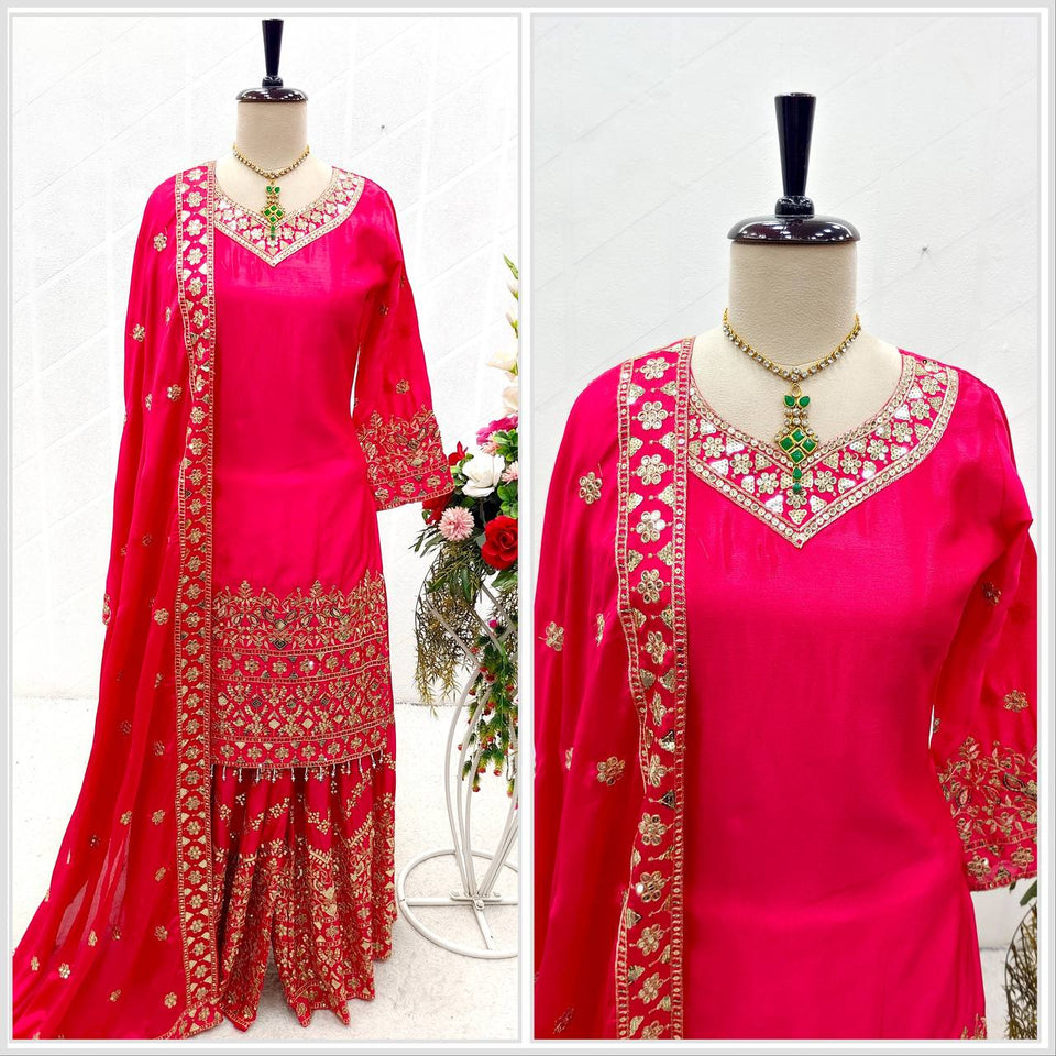 Launching New Disine Top-Sarara With Dupatt Set