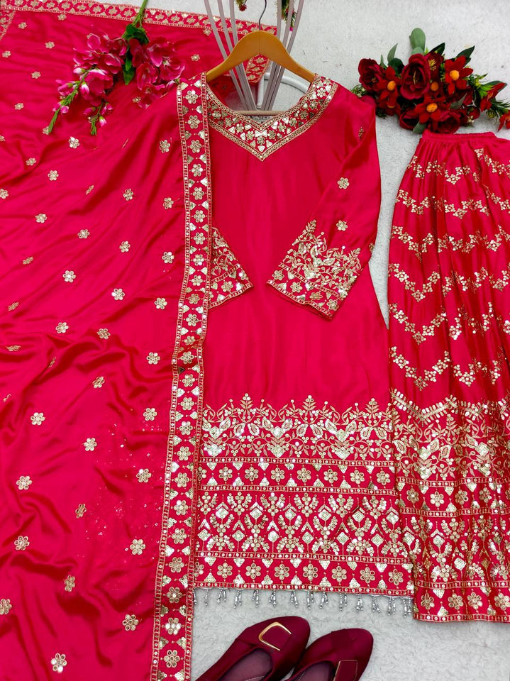 Launching New Disine Top-Sarara With Dupatt Set