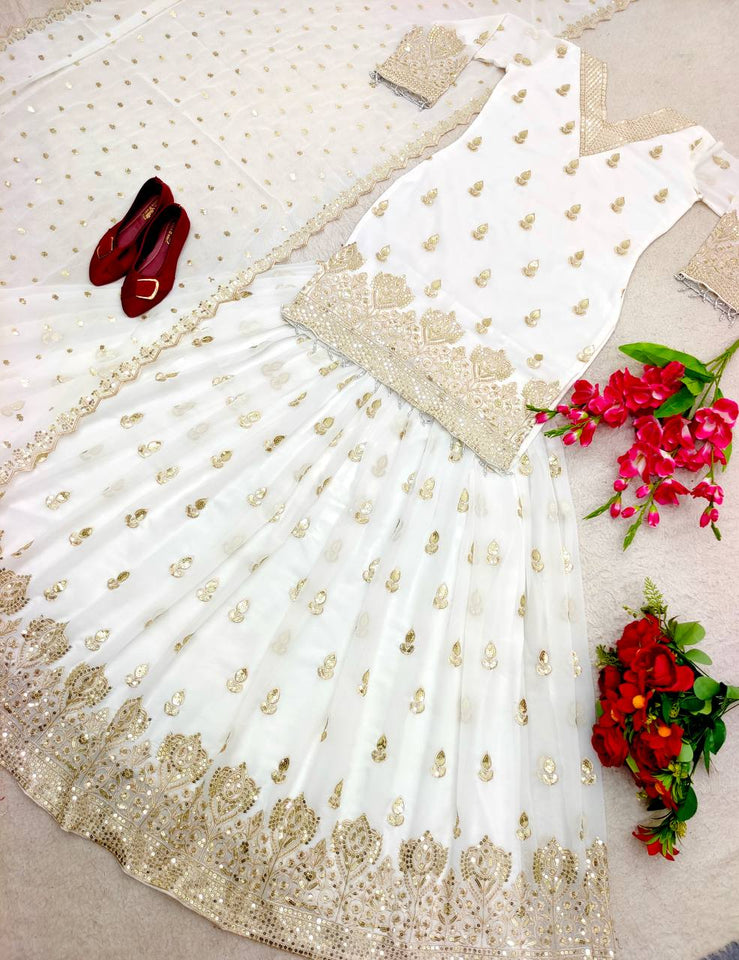 Launching New Disine Top-Lehenga With Dupatt Set