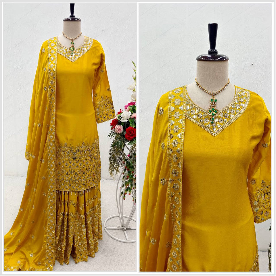 Launching New Disine Top-Sarara With Dupatt Set*