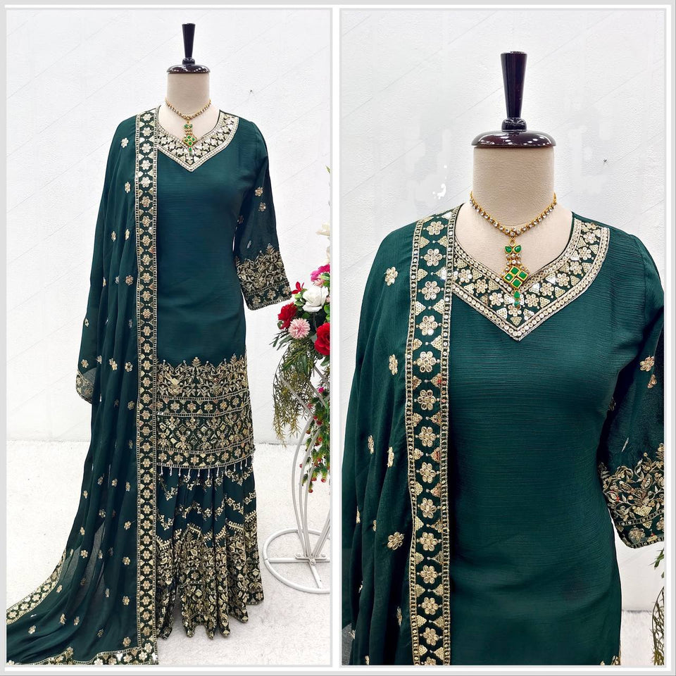 Launching New Disine Top-Sarara With Dupatt Set*