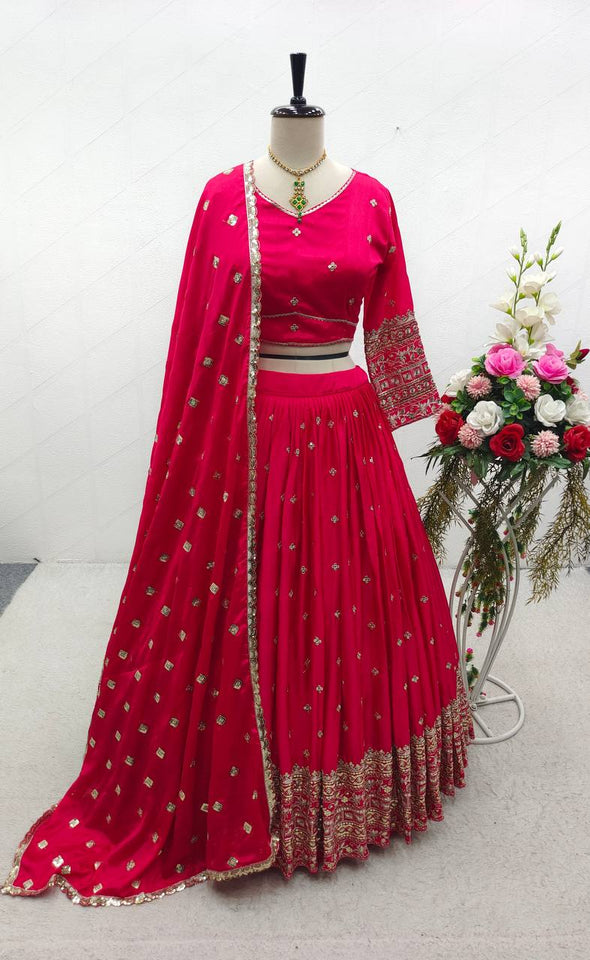 Launching New Real Modling Lehenga Choli With Dupatt Set*