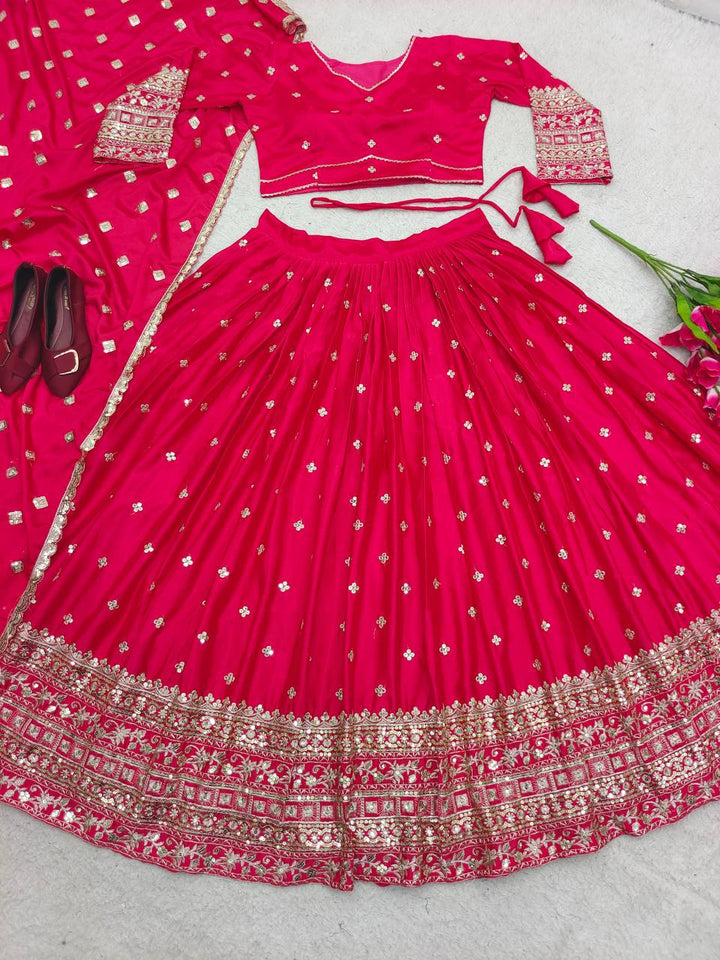 Launching New Real Modling Lehenga Choli With Dupatt Set*